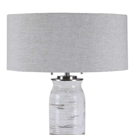 Beige Linen Shade Table Lamp | Uttermost Lenta