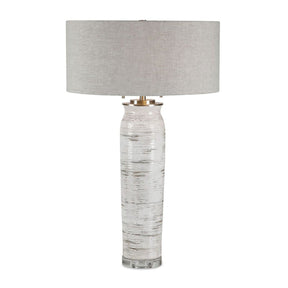 Beige Linen Shade Table Lamp by Uttermost Lenta