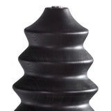 Modern European furniture - Rustic Black Wood Table Lamp - www.oroa.com