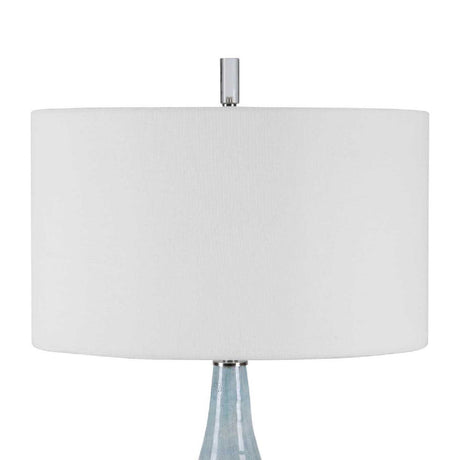 Modern European furniture - Crackle Glazed Ceramic Table Lamp - www.oroa.com