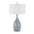Modern European furniture - Crackle Glazed Ceramic Table Lamp - www.oroa.com
