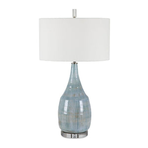   Crackle Glazed Ceramic Table Lamp | Oroa.com