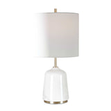 Modern European furniture - White Marble Table Lamp - www.oroa.com