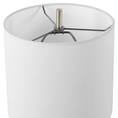 Modern European furniture - White Marble Table Lamp - www.oroa.com