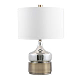 Chrome Glass Table Lamp | Uttermost Como