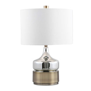   Chrome Glass Table Lamp | Oroa.com