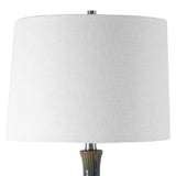 Fluted Gradient Ceramic Table Lamp | Uttermost Eichler