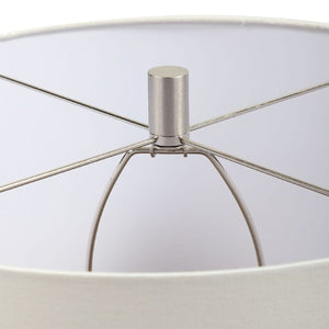   Carved Teal Ceramic Table Lamp | Oroa.com