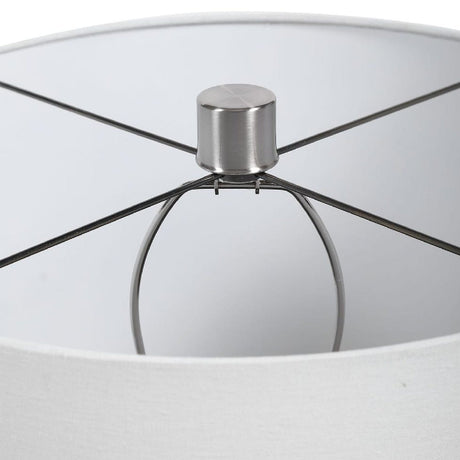 Cream Crackled Ceramic Table Lamp | Uttermost Azariah