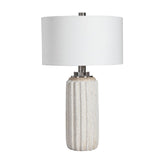 Cream Crackled Ceramic Table Lamp | Uttermost Azariah