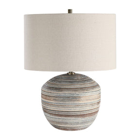 Earth-Toned Ceramic Table Lamp by Uttermost Prospect
