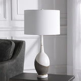 Two-Toned Modern Table Lamp | Uttermost Tanali