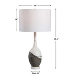 Two-Toned Modern Table Lamp | Uttermost Tanali
