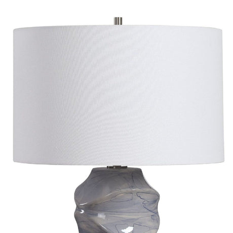 Sculpted Ceramic Table Lamp | Uttermost Waves