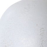 Mottled White Glass Table Lamp | Uttermost Whiteout