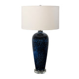 Blue Glass Table Lamp | Uttermost Stargazer