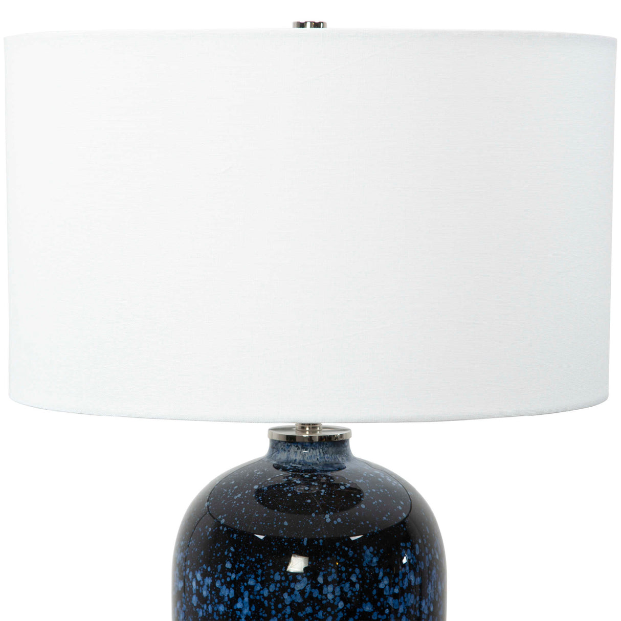   Blue Glass Table Lamp | Oroa.com