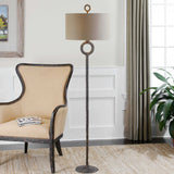 Modern European furniture - Aged Brown Iron Floor Lamp - www.oroa.com