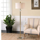 Crystal Detailed Floor Lamp | Uttermost Mesita