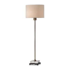   Antiqued Brass Buffet Lamp | Oroa.com