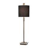 Black Linen Table Lamp | Uttermost Volante
