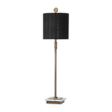 Black Linen Table Lamp | Uttermost Volante