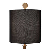 Black Linen Table Lamp | Uttermost Volante