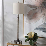 Hammered Antique Brass Buffet Lamp | Uttermost Parnell