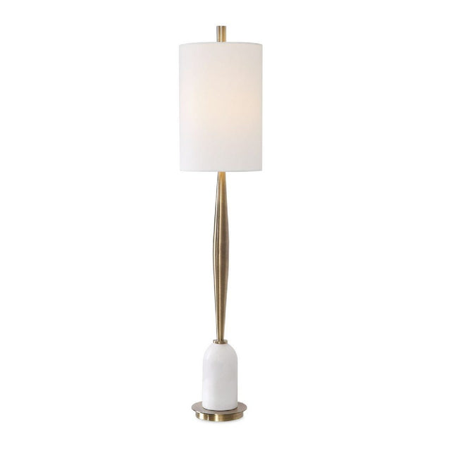 White_Marble_Base_Buffet_Lamp_Uttermost_Minette-www.oroa.com