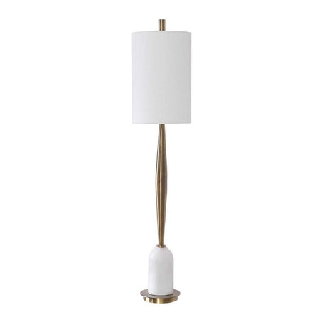 White_Marble_Base_Buffet_Lamp_Uttermost_Minette-www.oroa.com