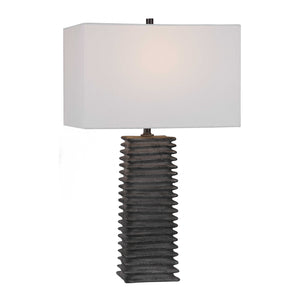   Ribbed Ceramic Table Lamp | Oroa.com