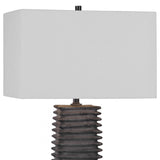 Ribbed Ceramic Table Lamp | Uttermost Sanderson