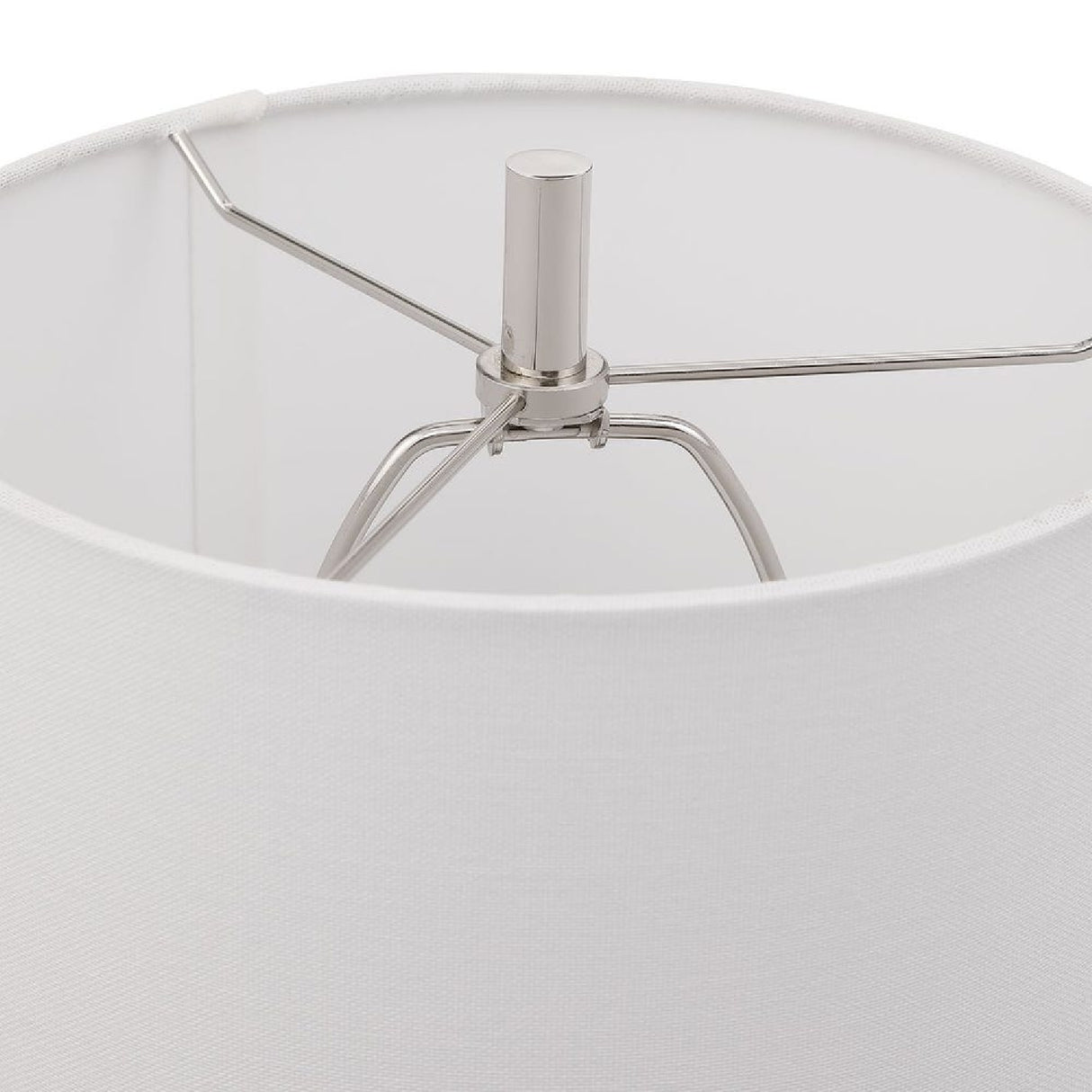   Polished Nickel Buffet Lamp | Oroa.com