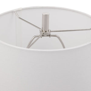   Polished Nickel Buffet Lamp | Oroa.com