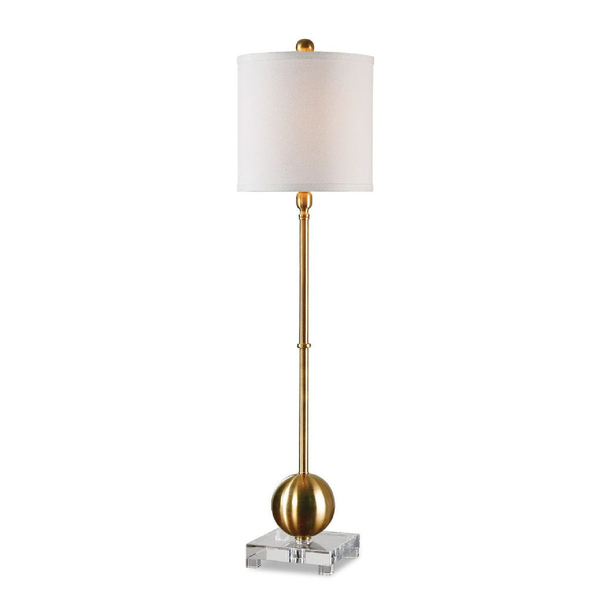   Brushed Brass Buffet Lamp | Oroa.com