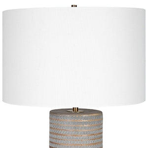   Frosted Gray Ceramic Table Lamp | Oroa.com