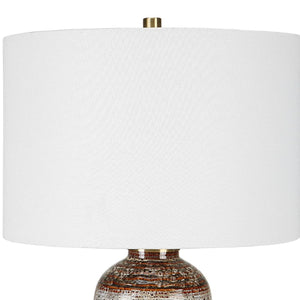   Earth-Hued Ceramic Table Lamp | Oroa.com