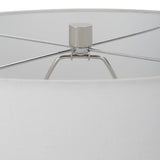 Glazed White Ceramic Table Lamp | Uttermost Albany