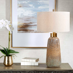   Embossed Glaze Ceramic Table Lamp | Oroa.com
