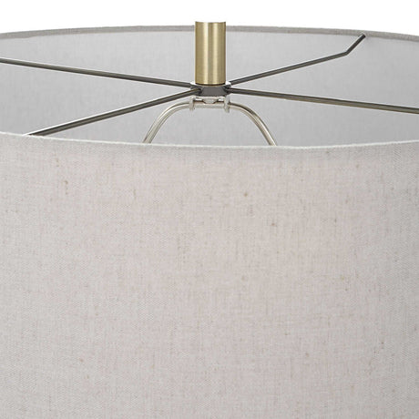 Embossed Glaze Ceramic Table Lamp | Uttermost Western Sky