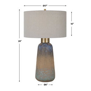   Embossed Glaze Ceramic Table Lamp | Oroa.com