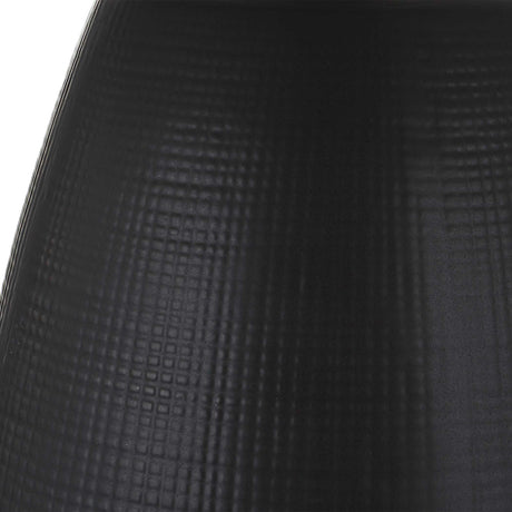 Satin Black Ceramic Table Lamp | Uttermost Twilight