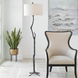 Black Branch-Inspired Floor Lamp | Uttermost Spruce