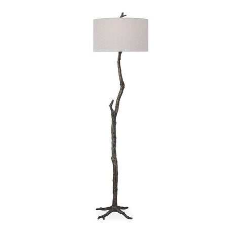 Black Branch-Inspired Floor Lamp | Uttermost Spruce