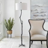 Black Branch-Inspired Floor Lamp | Uttermost Spruce