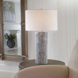 Glazed Stripes Ceramic Table Lamp | Uttermost Havana