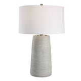 Carved Ring Ceramic Table Lamp | Uttermost Mountainscape