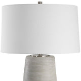 Carved Ring Ceramic Table Lamp | Uttermost Mountainscape