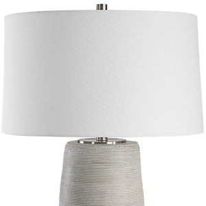   Carved Ring Ceramic Table Lamp | Oroa.com