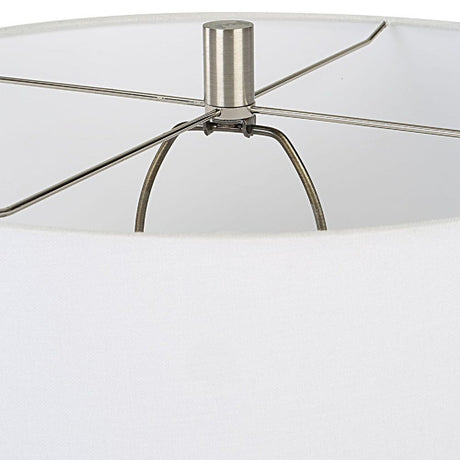 Carved Ring Ceramic Table Lamp | Uttermost Mountainscape